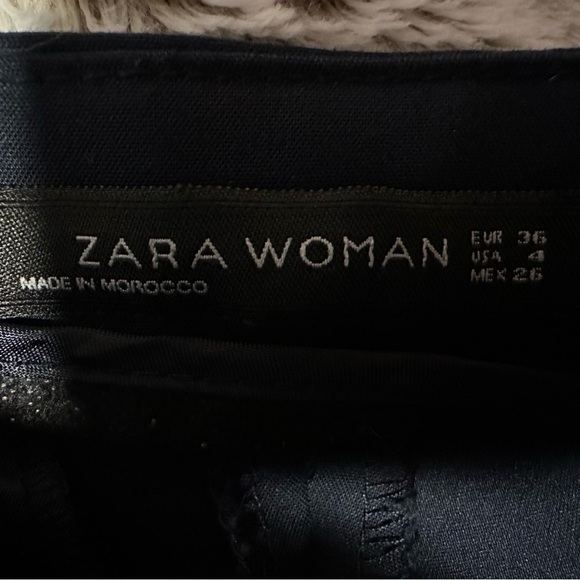 Zara Navy Blue Trousers - Picture 11 of 13